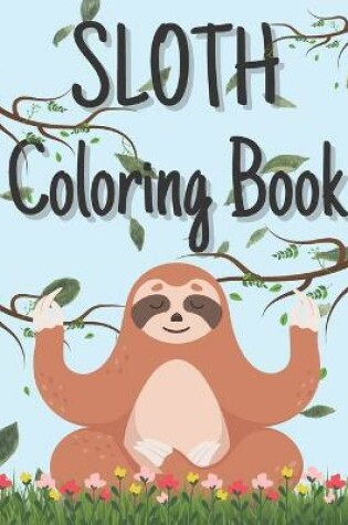 Cover of Sloth Coloring Book