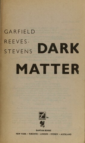 Book cover for Dark Matter