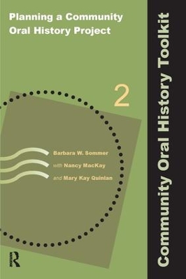 Book cover for Planning a Community Oral History Project