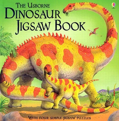 Cover of The Usborne Dinosaur Jigsaw Book