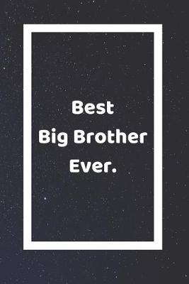 Book cover for Best Big Brother Ever