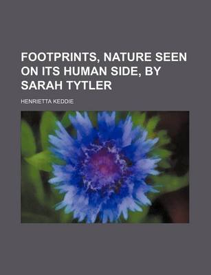 Book cover for Footprints, Nature Seen on Its Human Side, by Sarah Tytler