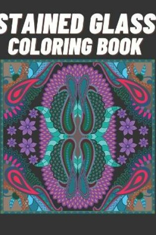 Cover of Stained Glass Coloring Book