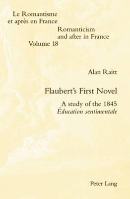 Book cover for Flaubert's First Novel