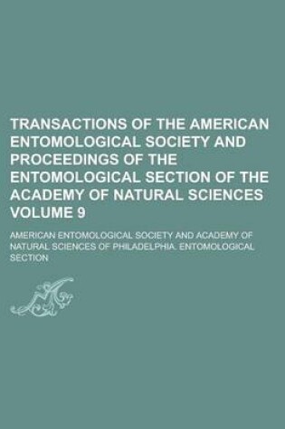 Cover of Transactions of the American Entomological Society and Proceedings of the Entomological Section of the Academy of Natural Sciences (V. 16 1888)