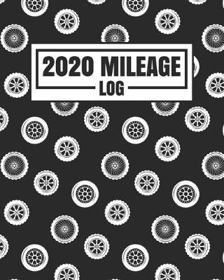 Book cover for 2020 Mileage Log