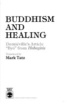 Book cover for Buddhism and Healing