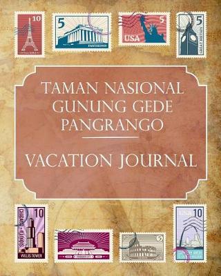 Book cover for Taman Nasional Gunung Gede Pangrango Vacation Journal