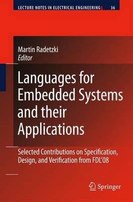 Book cover for Languages for Embedded Systems and Their Applications