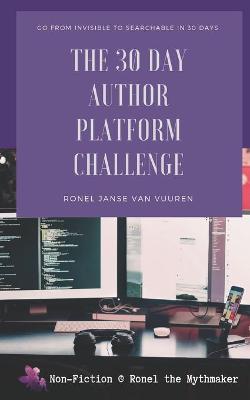 Book cover for The 30 Day Author Platform Challenge