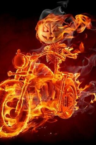 Cover of Pumpkinhead Motorcycle on Fire, Jumbo Oversized