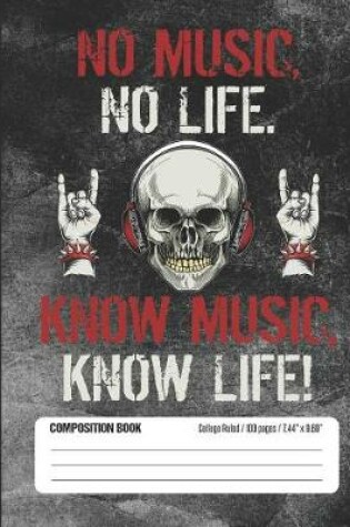 Cover of No Music No Life. Know Music Know Life!