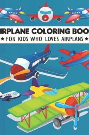 Cover of Airplane Coloring Book