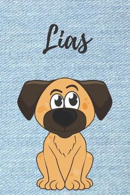 Book cover for Lias Notizbuch Hunde / Malbuch / Tagebuch
