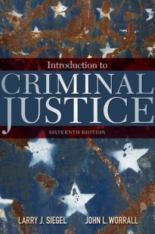 Cover of Mindtapv2.0 for Siegel/Worrall's Introduction to Criminal Justice, 1 Term Printed Access Card