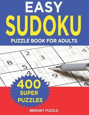 Book cover for Easy Sudoku Puzzle Book For Adults