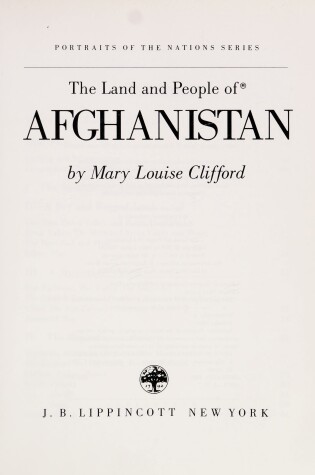 Cover of The Land and People of Afghanistan