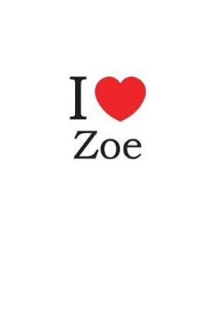 Cover of I Love Zoe