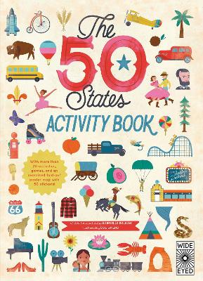 Book cover for The 50 States: Activity Book