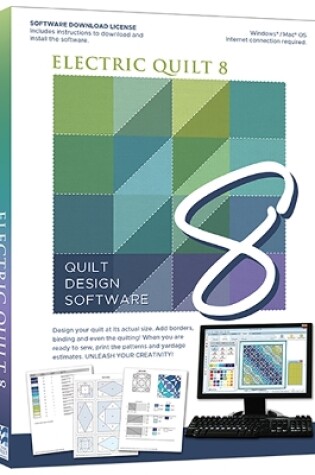 Cover of Electric Quilt 8 (EQ8) Quilt Design Software