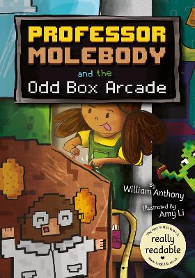 Book cover for Professor Molebody and the Odd Box Arcade