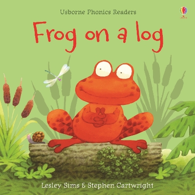 Book cover for Frog on a log