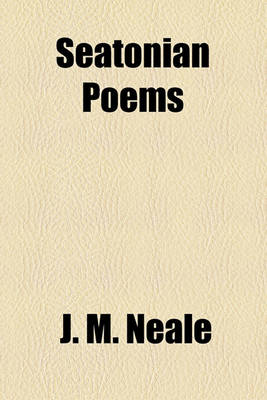 Book cover for Seatonian Poems