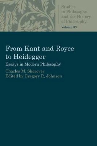 Cover of From Kant and Royce to Heidegger