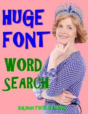 Book cover for Huge Font Word Search