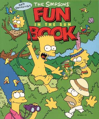 Book cover for The Simpsons Fun in the Sun Book