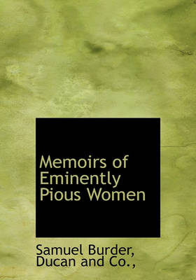 Book cover for Memoirs of Eminently Pious Women