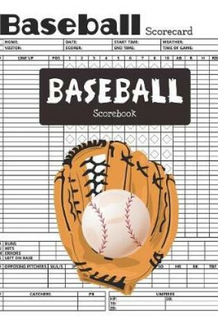 Cover of Baseball Scorebook