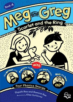 Book cover for Meg and Greg: Scarlet and the Ring