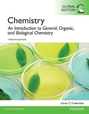 Book cover for Chemistry: An Introduction to General, Organic, and Biological Chemistry OLP withetxt Global Edition