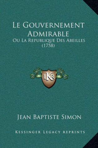 Cover of Le Gouvernement Admirable