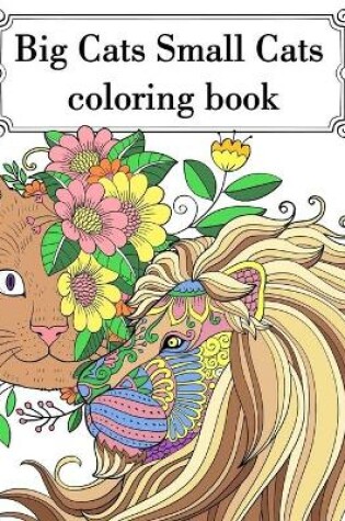 Cover of Big Cat Small Cat Coloring Book