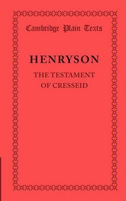 Cover of The Testament of Cresseid