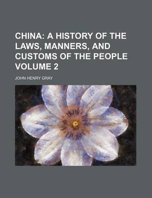 Book cover for China Volume 2