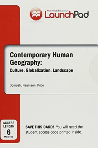 Cover of Launchpad for Domosh's Contemporary Human Geography (1-Term Access)