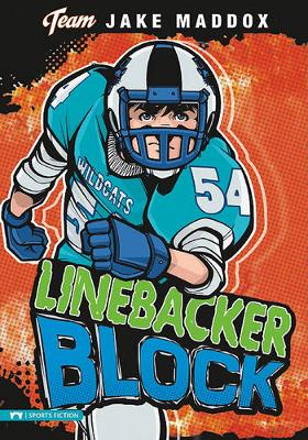 Cover of Jake Maddox: Linebacker Block