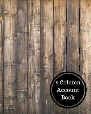 Book cover for 2 Column Account Book