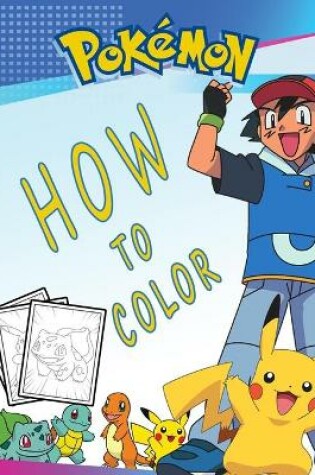 Cover of how to color pokemon