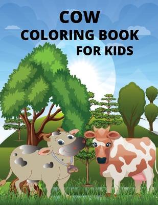 Cover of Cow coloring book for kids