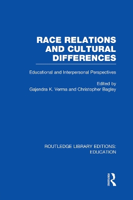 Book cover for Race Relations and Cultural Differences