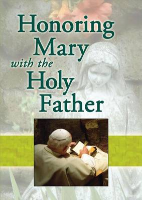 Book cover for Honoring Mary with the Holy Father