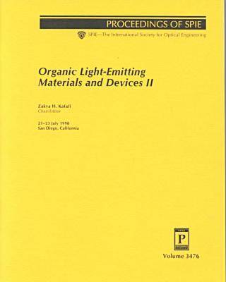 Book cover for Organic Light-Emitting Materials and Devices II