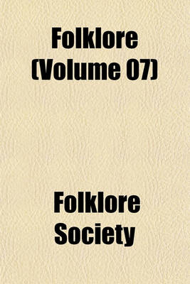 Book cover for Folklore (Volume 07)