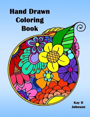 Book cover for Hand Drawn Coloring Book