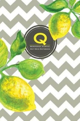 Cover of Monogram Journal Q - Dot Grid Notebook