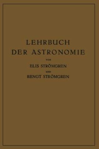 Cover of Lehrbuch der Astronomie